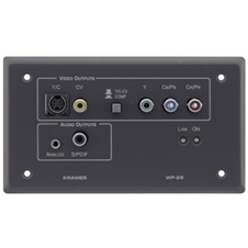 Kramer WP-28/U(G) - Приемник композитного, S-Video, компонентного видео и аудиосигналов из витой паре