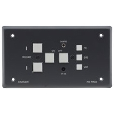 Kramer RC-7RLE/E - Универсальный контроллер оборудования презентационного зала с 7-ю кнопками и выходами «сухих» контактов
