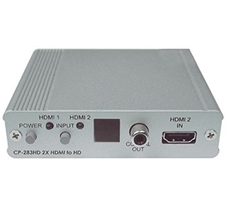 Cypress CP-283HD - Преобразователь / коммутатор сигналов 2xHDMI в компонентный видеосигнал с аналоговым и цифровым аудио