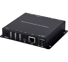 Cypress CH-701TR - Приемник / передатчик сигналов USB 2.0, Ethernet и стереоаудио по витой паре HDBaseT