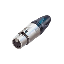 Neutrik NC5FXX - Кабельный разъем XLR 5-pin (розетка), на кабель диаметром 3,5–8,0 мм, под пайку