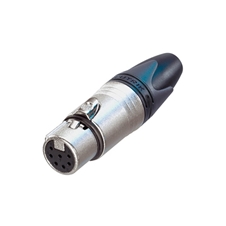 Neutrik NC7FXX - Кабельный разъем XLR 7-pin (розетка), на кабель диаметром 3,5–8,0 мм, под пайку