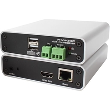 Opticis IPKVM-310D - Приемник сигналов HDMI, USB и RS-232 из 100/1000BaseT, мультиэкранный режим