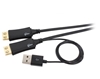 Opticis HDFC-200-40 - Кабель HDMI 2.0 гибридный (вилка-вилка), 4096x2160/60 с 3D, CEC, EDID, HDCP 2.2