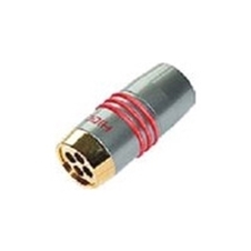 Sommer Cable HI-CS03-RED - Клемма кабельная соединительная, 4 х 4.2 мм, красный
