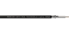 Percon RG 6 CatV TRISHIELD - Коаксиальный видеокабель (CCTV), 0,785 кв.мм (AWG 18)