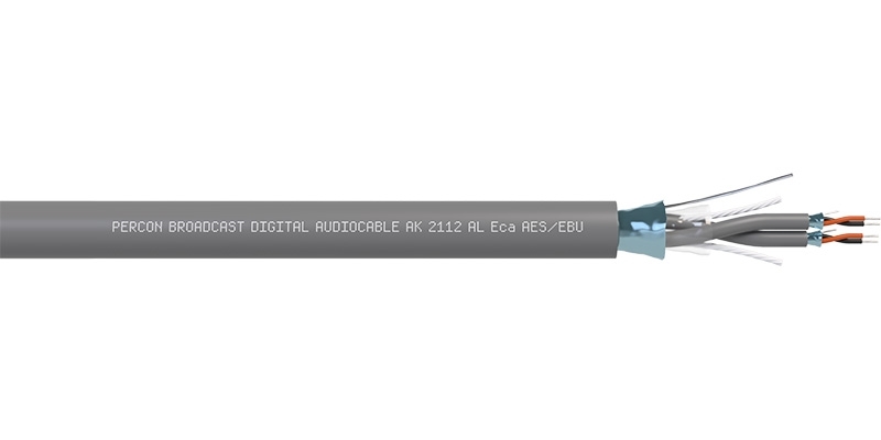 Percon AK 2112 AL ECA - Двойной кабель DMX, AES-EBU, 2х2х0,22 кв.мм (AWG 24)