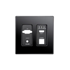 Kramer KIT-401T US PANEL SET - Лицевая панель для передатчика KIT-401T, черного цвета