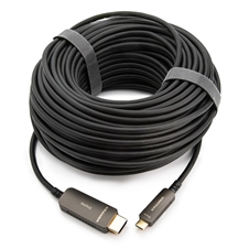 Kramer CLS-AOCU/CH - Малодымный активный гибридный кабель USB-C (вилка) – HDMI (вилка), 4K/60 (4:4:4)