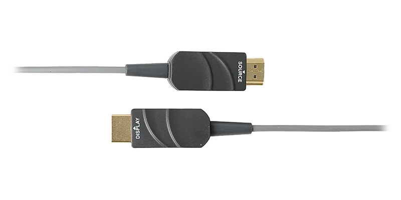 Opticis LHM2-NP - Гибридный кабель HDMI 2.0 (вилка-вилка), 4K/60 (4:4:4) c 3D, малодымная оболочка