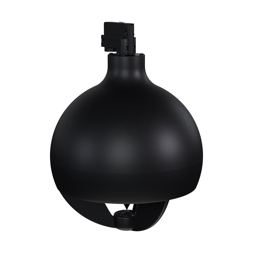 Ecler GLOBE5RMBK - Приемник системы Ecler WiSpeak, беспроводная подвесная на рельсы куполообразная АС 5'', черного цвета
