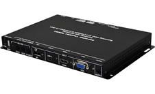 Cypress CDPS-P313RTX - Кодер и передатчик в сеть HDBaseT и Ethernet H.264 сигналов DisplayPort, HDMI, USB-C, VGA, запись на USB-накопитель