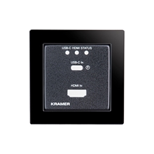 Kramer WP-20CT-EU-PANEL(B) - Комплект из рамки и лицевой панели для передатчика WP-20CT/EU