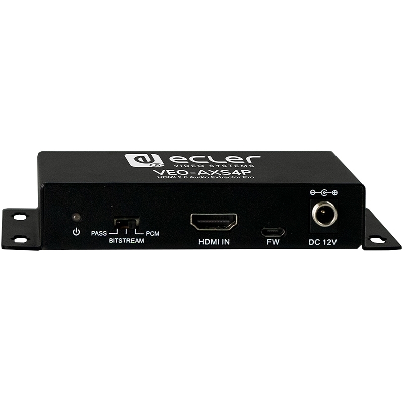 Ecler VEO-AXS4P - Деэмбеддер аудио, усилитель HDMI 2.0 c HDCP, HDR и CEC