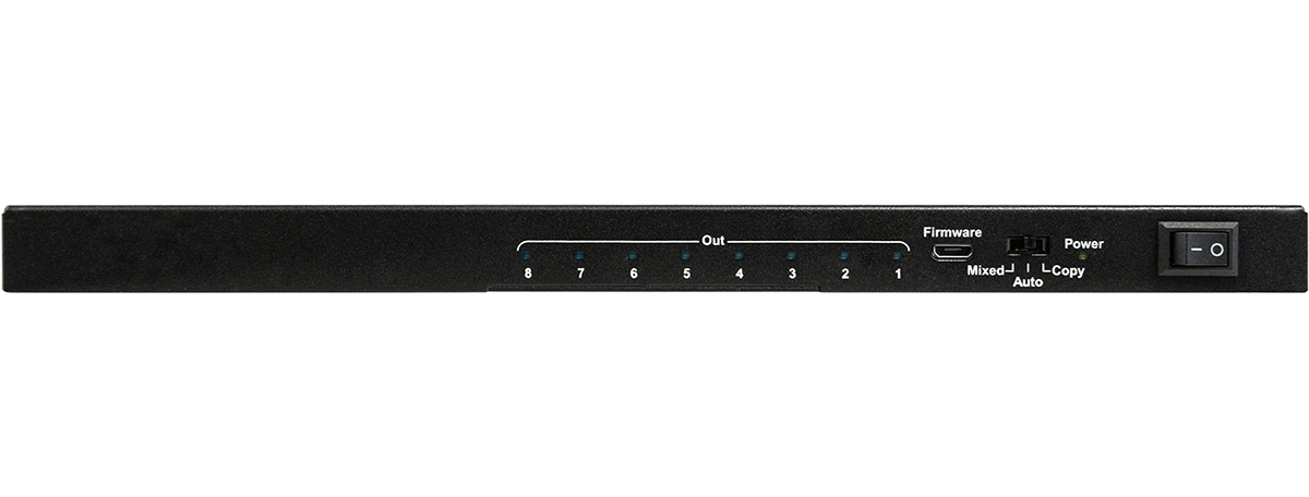 Ecler VEO-SPH48 - Усилитель-распределитель 1:8 сигналов HDMI 2.0 с 3D, HDCP, HDR 10 и управлением EDID