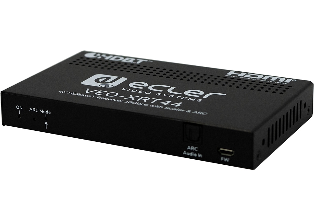 Ecler VEO-XRT44 - Приемник сигналов HDMI 4K, ИК и RS-232 из витой пары HDBaseT