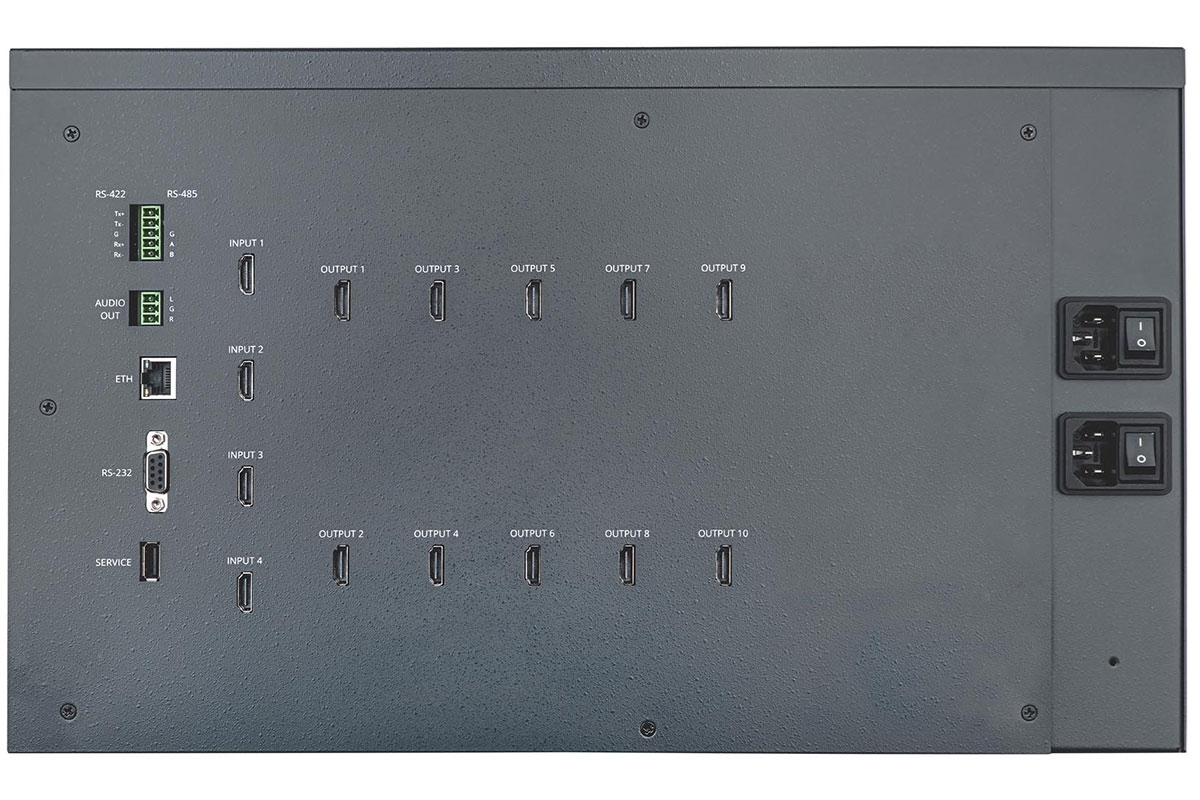 Kramer VW-9 - Контроллер видеостен HDMI 4К/60 с HDCP 2.2, бесподрывный коммутатор 4х10