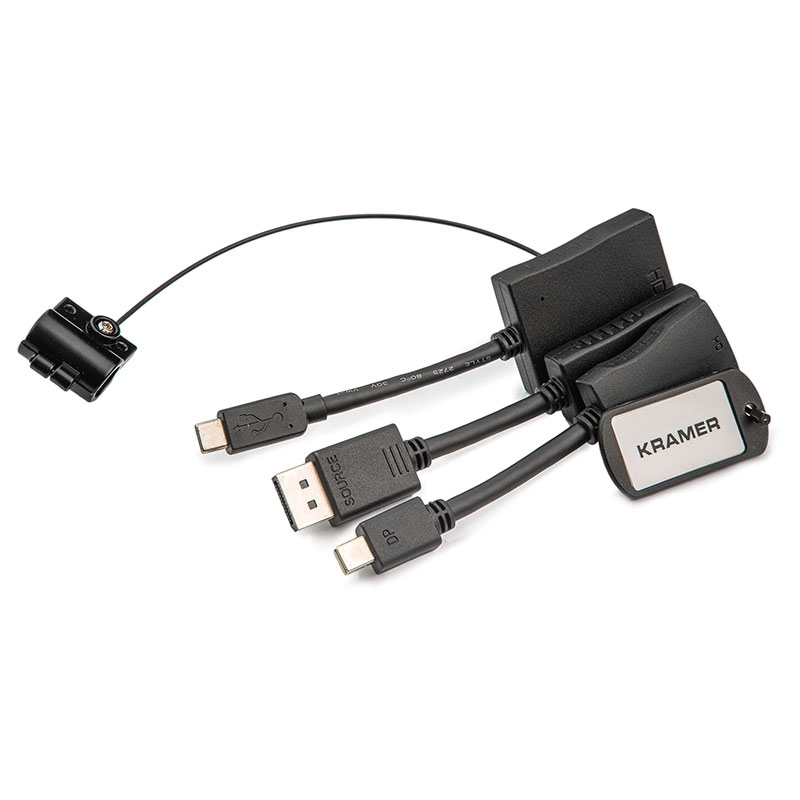 Kramer AD-RING-12 - Комплект переходников с кабелем 12,7 см: DisplayPort на HDMI, Mini DisplayPort на HDMI, USB тип C на HDMI