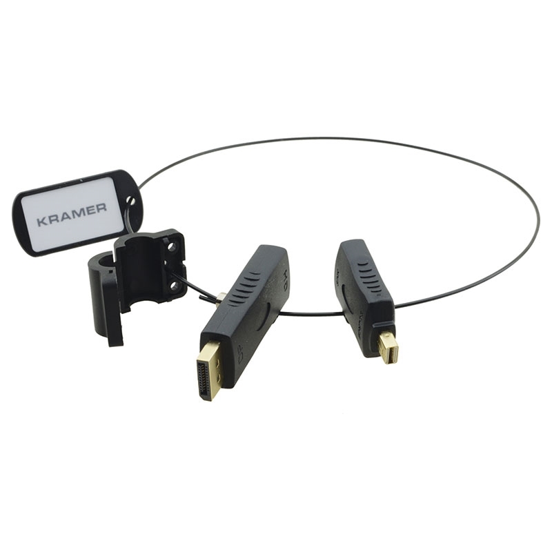Kramer AD-RING-1 - Комплект переходников: DisplayPort (вилка) на HDMI (розетка), Mini DisplayPort (вилка) на HDMI (розетка)