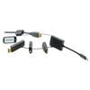 Kramer AD-RING-5 - Комплект переходников: Mini DisplayPort (вилка) – HDMI (розетка), USB тип C (вилка) – HDMI (розетка), DisplayPort (вилка) – HDMI (розетка), miniHDMI тип C (вилка) – HDMI (розетка)