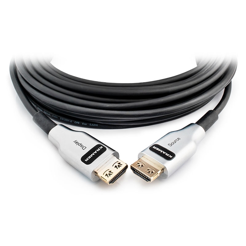Kramer CLS-AOCH/UF-230 - Малодымный гибридный кабель (вилка-вилка) для передачи HDMI 8K/60 (4:2:0), 70 м