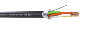 Акустический экранированный кабель 4х4,0 кв.мм (AWG 12) с изоляцией из полимера, версия ECA