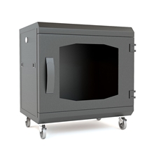 Qtex QER-8U60-TB - Мобильный рэковый шкаф 19'', 8U, нагрузка до 352 кг