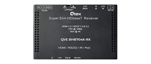 Qtex QVE BHB704K-RX - Приемник сигналов HDMI, RS-232 и ИК по HDBaseT Lite, вид сверху