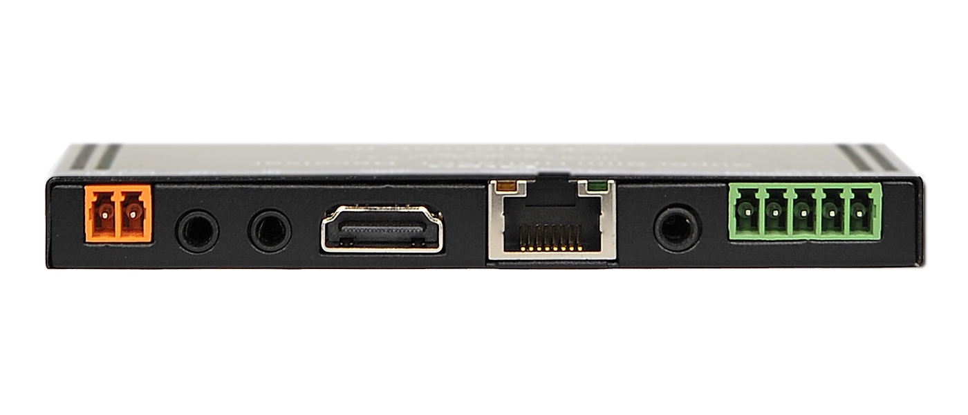 Qtex QVE BHB704K-TX - Передатчик сигналов HDMI, RS-232 и ИК по HDBaseT Lite, вид сзади