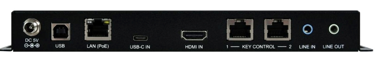 Cypress CH-U351HTX - Передатчик KVM, HDMI 2.0 и USB-C 4K/60 (4:2:0) с HDCP 2.2 и EDID, двунаправленных сигналов аудио, ИК, RS-232 и USB по сети Ethernet