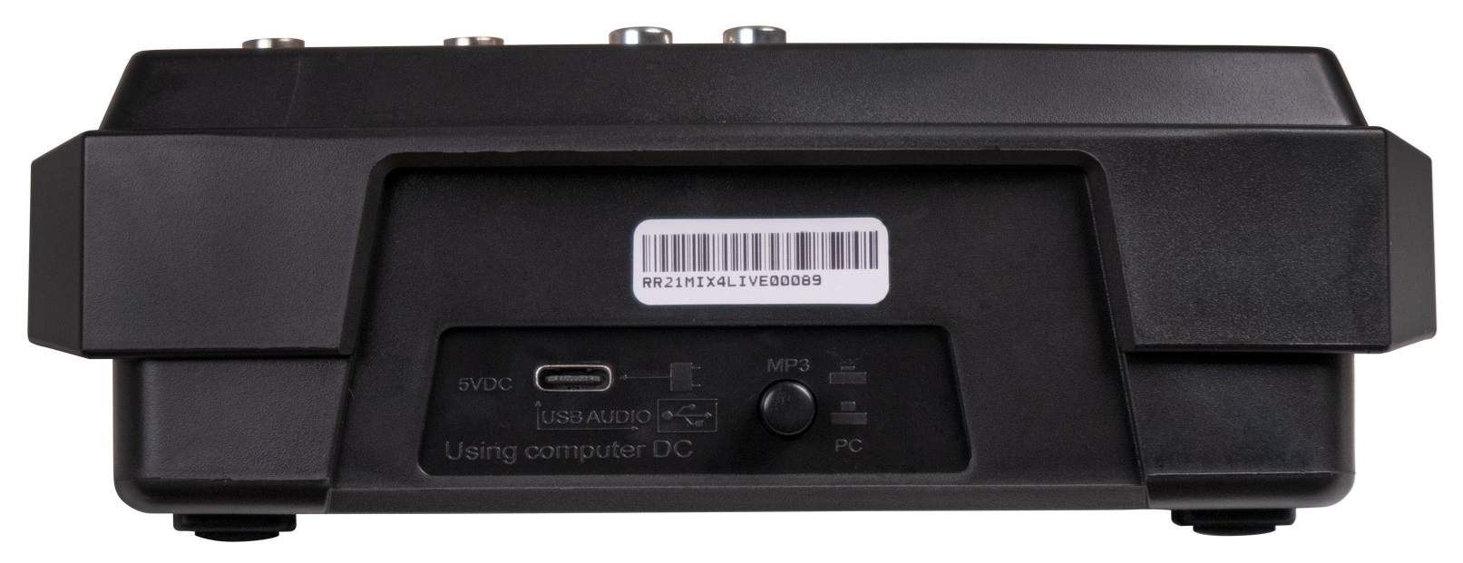 Fonestar MIX-4LIVE - 4-канальный компактный микшерный пульт с USB аудиоинтерфейсом, рекордером и процессором эффектов
