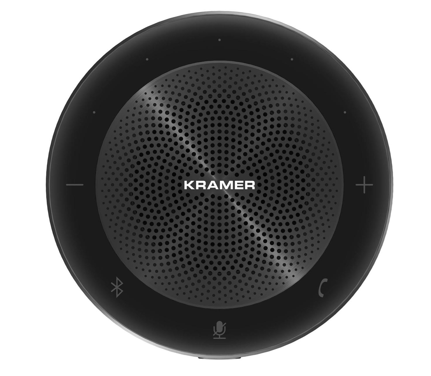 Kramer K-Speak - Всенаправленный спикерфон с 6-точечным микрофонным массивом, подключение по аудиокабелю, Bluetooth и USB