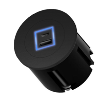 Port El-O 1xUSB-A 1xUSB-C