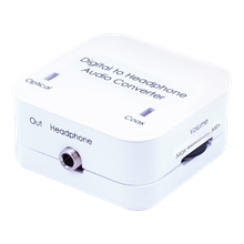 Cypress DCT-3HP - Преобразователь цифрового стереоаудио S/PDIF (RCA и TOSLINK) до 192 кГц в аналоговое стерео с предусилителем и регулятором громкости для наушников