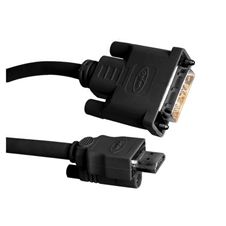 Gefen CAB-DVI2HDMI-LCK-06MM - Переходной кабель DVI-HDMI (вилка-вилка), с фиксатором
