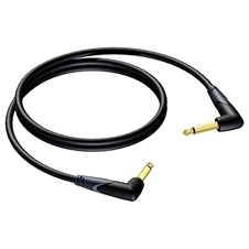 Procab CLA794 - Аудиокабель Jack 6,3 мм моно, угловой (вилка-вилка)