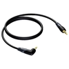 Procab CLA718 - Аудиокабель miniJack 3,5 мм стерео (вилка) – miniJack 3,5 мм стерео (вилка), угловой