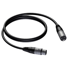 Procab CAB595/10 - Акустический кабель 2х1,5 кв.мм, XLR 3-pin (вилка-розетка)
