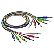 Procab CAB792/0.9 - Аудиокабель 6хJack 6,3мм моно (вилка-вилка)