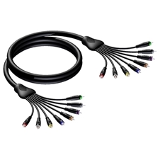 Procab REF8033/5 - Аудиокабель 8х RCA (вилка-вилка)