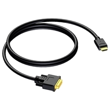 Procab CDV160/5 - Кабель DVI-D (вилка) – HDMI (вилка) (22 AWG)